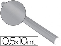 Rollo papel metalizado Sadipal plata 0,5x10m.